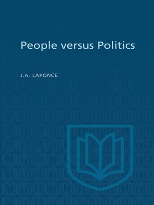 cover image of People versus Politics